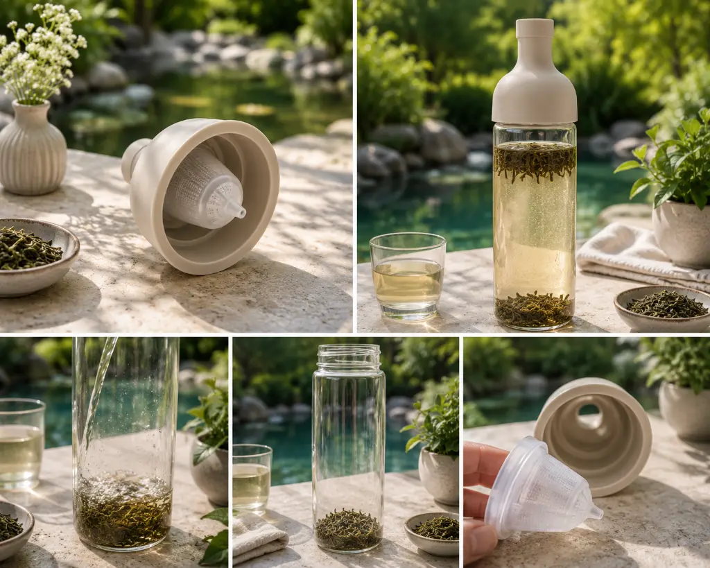 Hario 750ml dune beige Zubereitung.webp