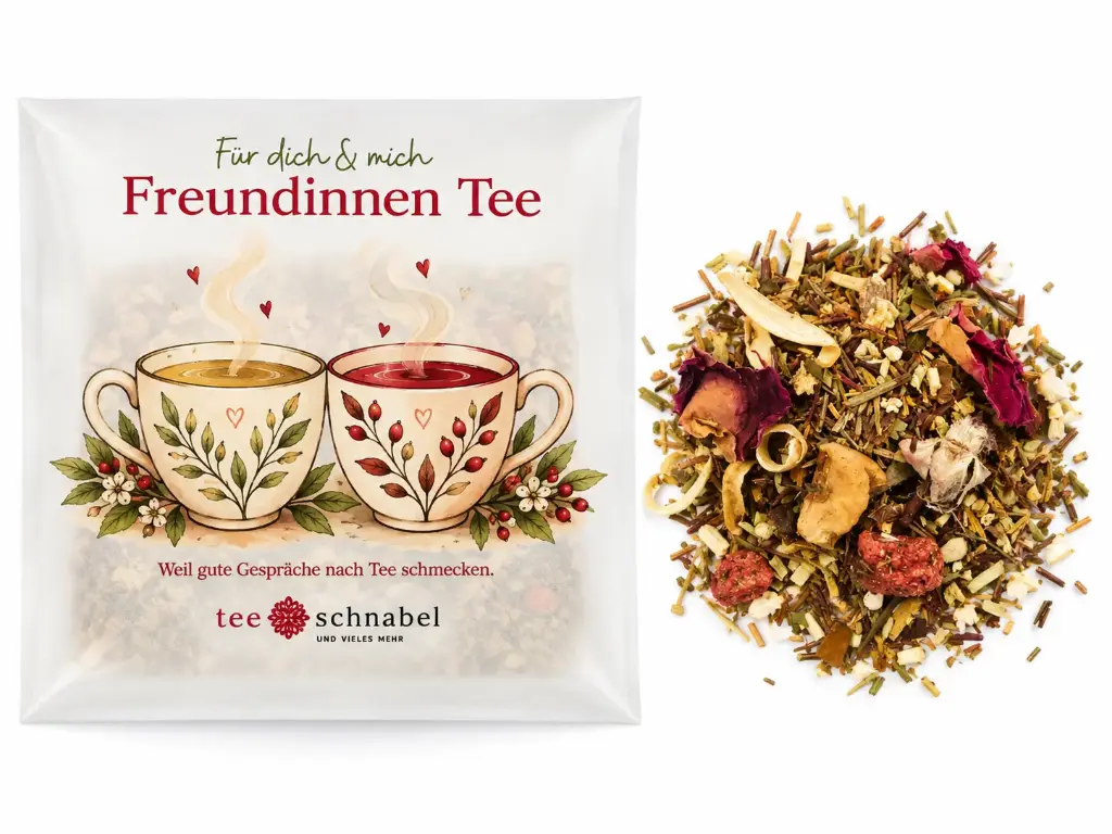 Freundinnen Tee Kuvert