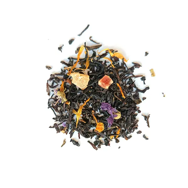 Mango mit Blüten