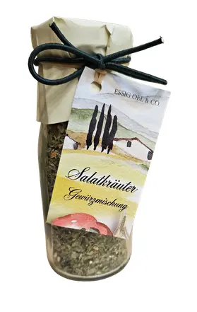 Salatkräuter in der Milchflasche 30g