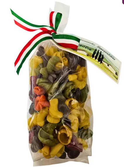 Bunte Nudeln - Gigli 5-färbig 250g