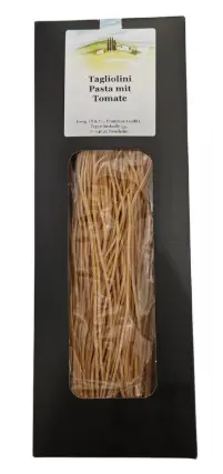 Tagliolini mit Tomate Packung 250g