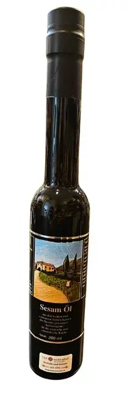 Sesamöl schwarze Flasche 200ml