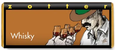 Whisky - handgeschöpfte Schokolade