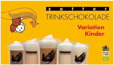Trinkschokolade Variation Kinder - Zotter