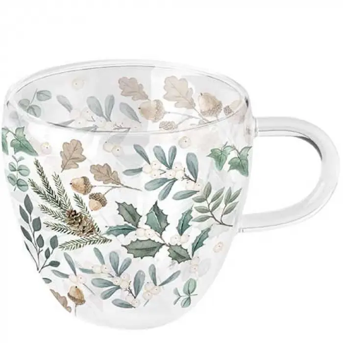 Collection of leaves Glass 0,2l