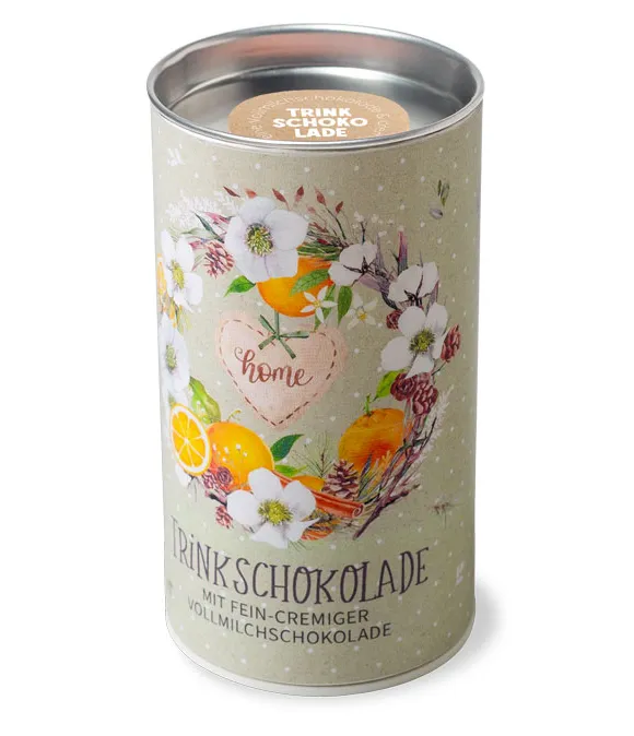 Trinkschokolade in der Dose 