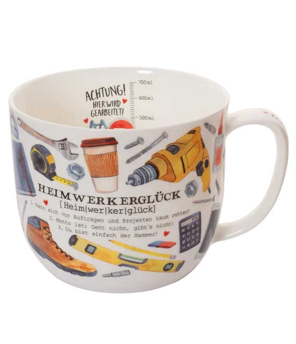 Jumbobecher Heimwerkerglück 700ml