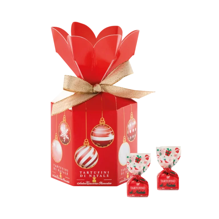 Tartufo in der Weihnachtsverpackung