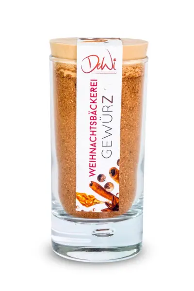 Weihnachtsbäckerei Gewürzglas
