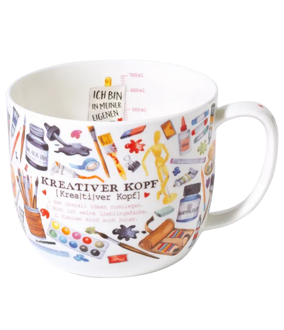 Becher 700ml Malen & Zeichnen 
