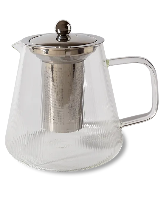 Glaskanne 1500 ml mit Sieb