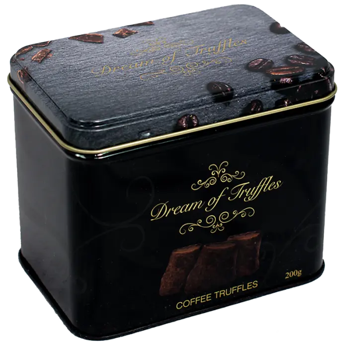 Coffee Truffles in der eleganten Dose