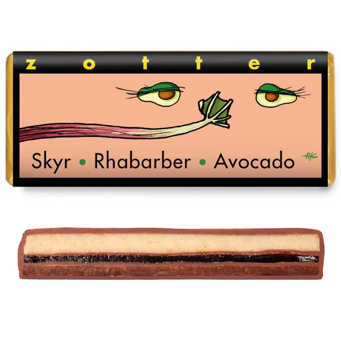 Skyr  Rhabarber  Avocado