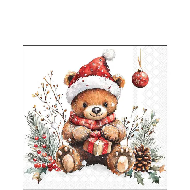 Servietten klein Teddy
