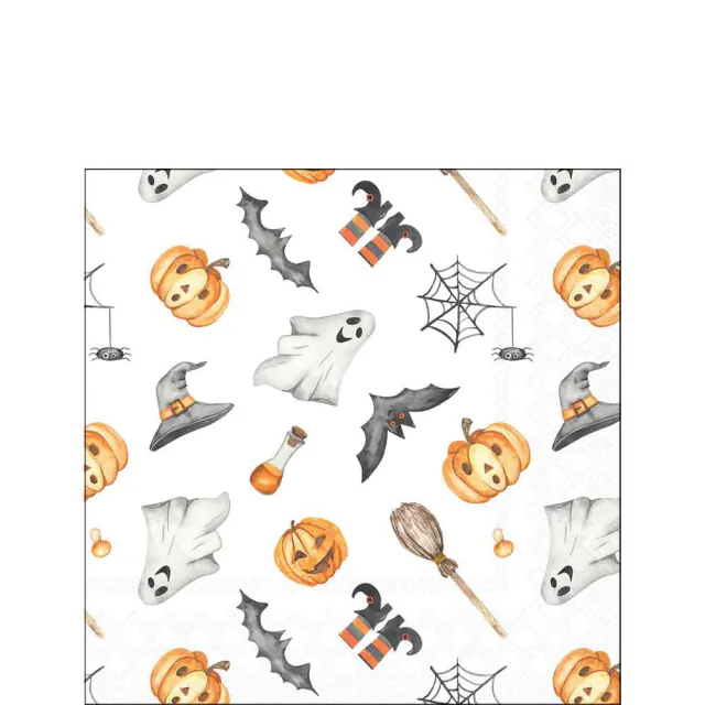 Servietten Happy Halloween klein