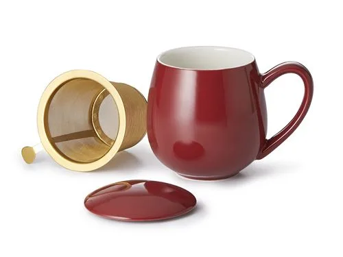 Kräuterteetasse Saara 0,35l bordeaux 