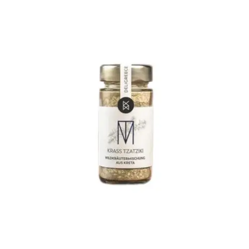 [FK00093] Wildkräutermischung aus Griechenland- Tzatziki 20g im Glas