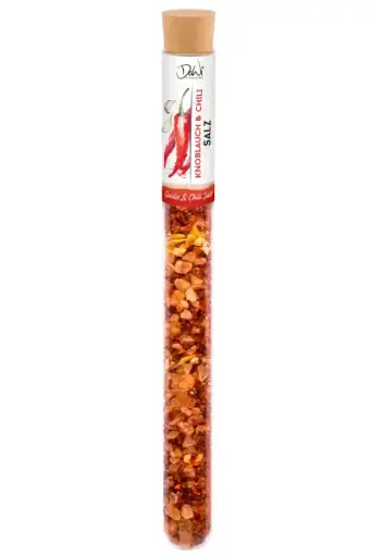 [FK00021] Knoblauch Chili Salz im Röhrchen