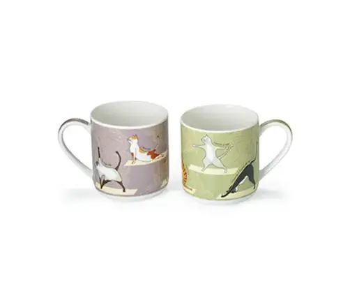 [BT01330] Becher Yoga Cats 0,35l