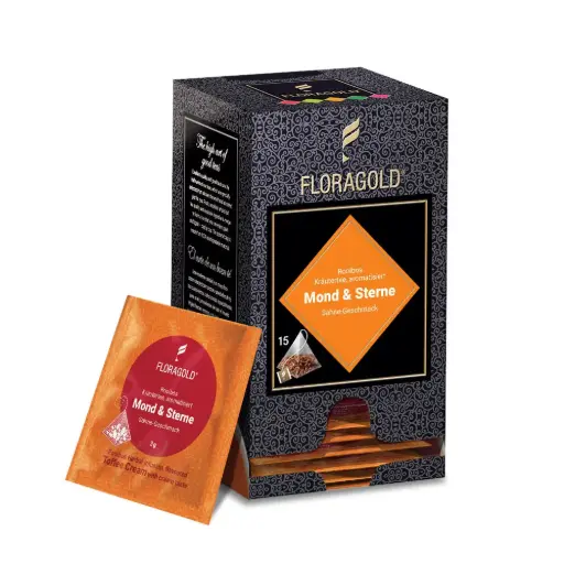 [FL02814] Mond & Sterne (Pyramidenbeutel 1 VE= 15 Stk.)