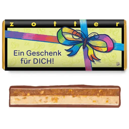 [K00006] Ein Geschenk für dich - handgeschöpfte Schokolade