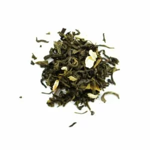 Jasmintee mit Blüten