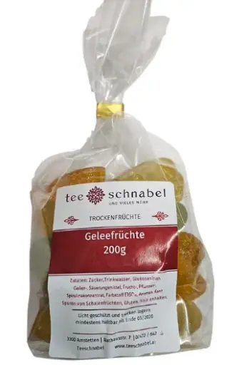 [K00096] Geleefrüchte ungetunkt 200g