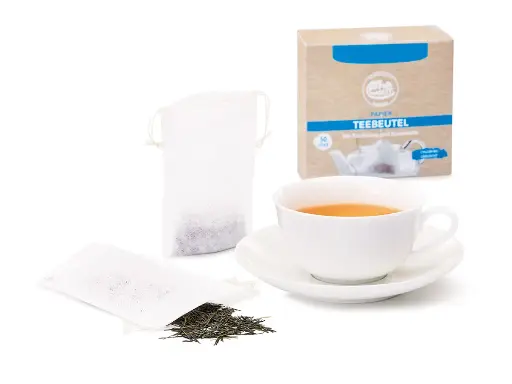 [03012] Papier Teebeutel mit Kordelzug