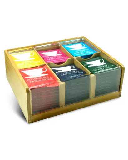[03038] Bambus Teebox
