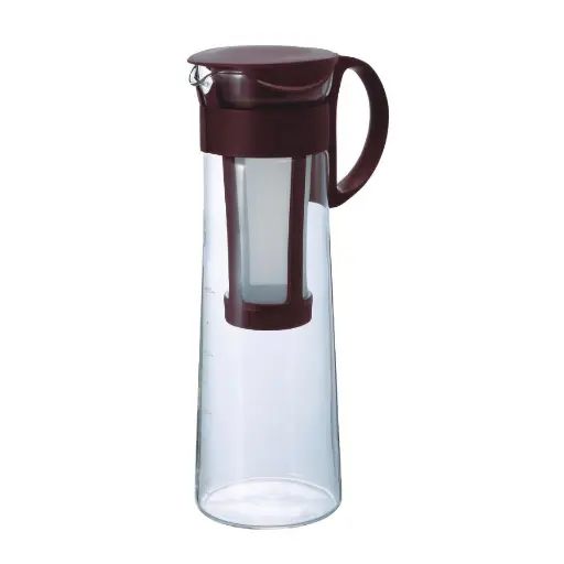 [Z00067] Eistee-/ Kaffeekrug 1l braun