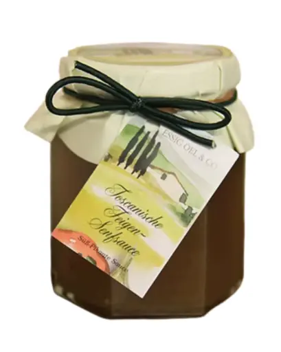 [03058] Toskanische Feigen Senf Sauce 190g