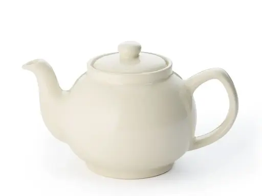 [03079] Teekanne Timm 1,0l cremeweiß