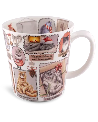 [BT01555] Becher Katzenfamilie 500ml