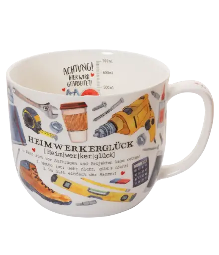 [03290] Jumbobecher Heimwerkerglück 700ml
