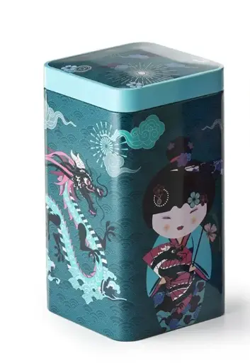[BT01585] Teedose Sweet Little Geisha 100g türkis