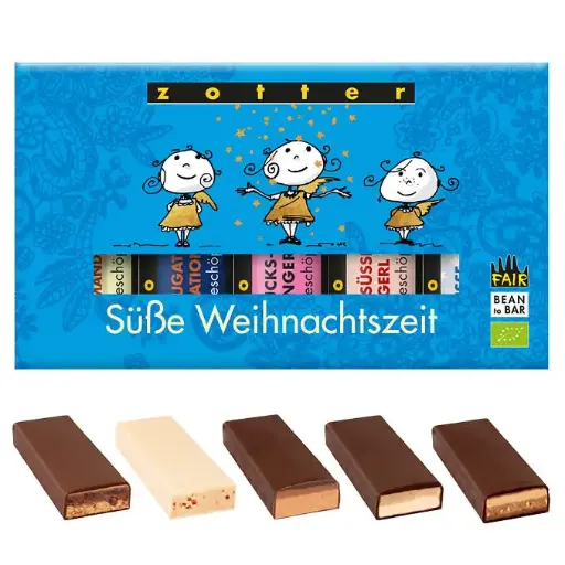 [K00035] Süße Weihnachtszeit - Schoko Minis