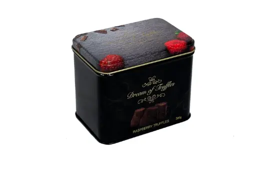 [03435] Himbeer Truffles in der eleganten Dose