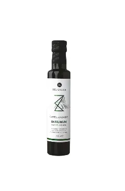 [FK00019] Castello Zacro Basilikum-Olivenöl 250ml aus Griechenland im Glas