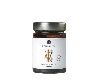 [FK00006] Kalamata Oliven in Öl 320g aus Griechenland im Glas 