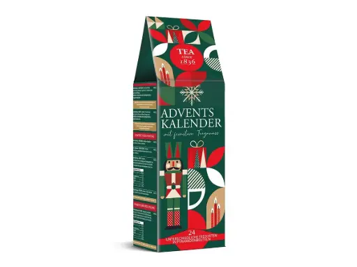 [WE00019] Tee-Adventkalender "Scandic Tea"mit 24 Pyramidenbeuteln