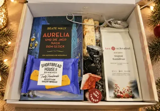 [TG00563] Geschenkbox - Lesestunde, Teegenuss & Kuschelzeit