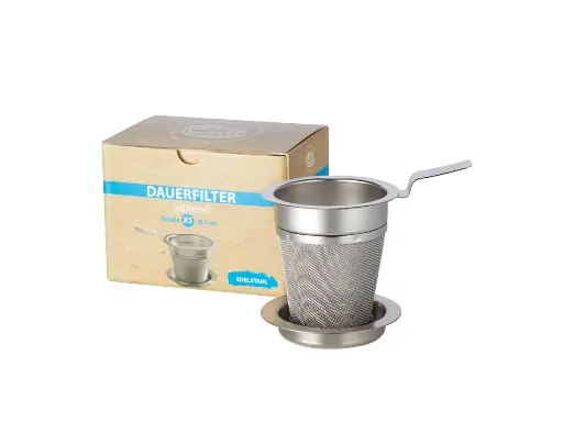 [Z00890] Edelstahlfilter Gr.1 für Tea for One (klein) Gr. XS